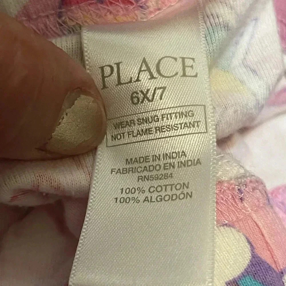 Set Of 9 Kids / Girls Leggings/ Pants T Shirts 5-8 Years carters H&M Place Klein - Picture 5 of 10